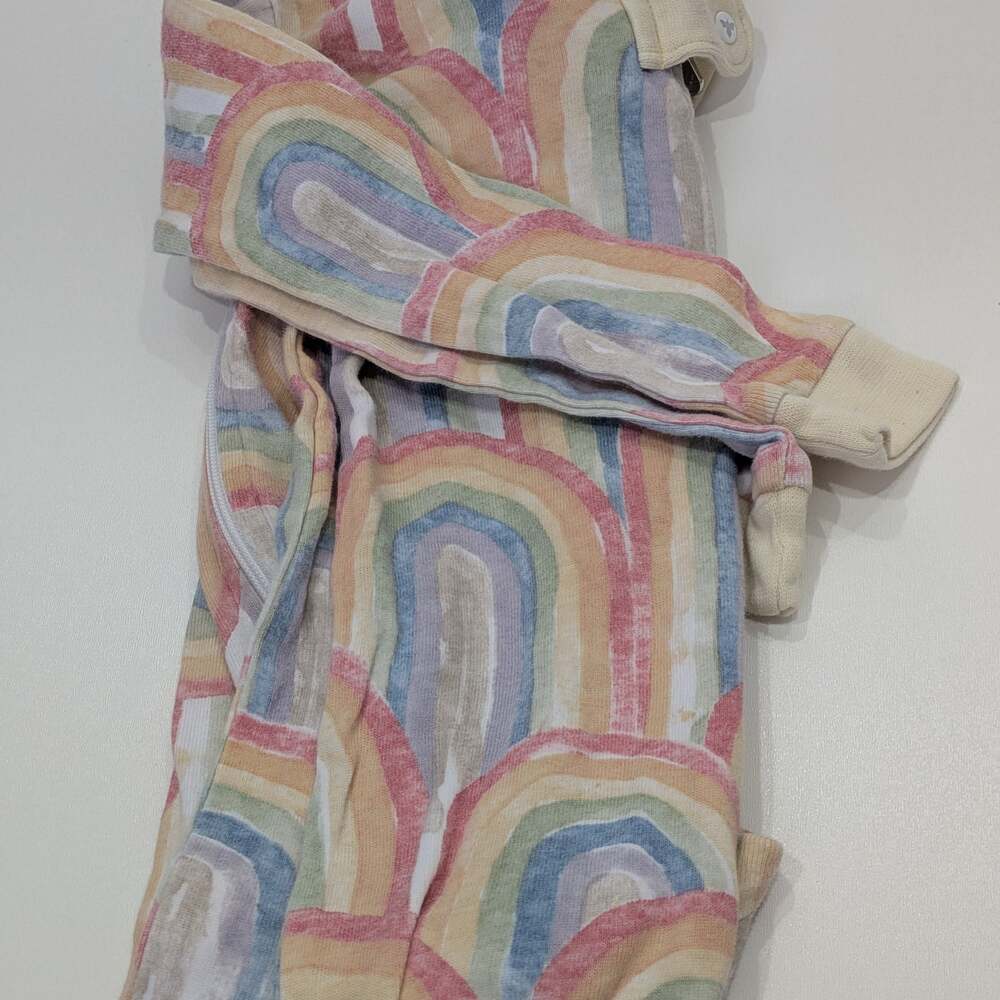 Sleepers Bundle of 2- Rainbows and Fruit Print